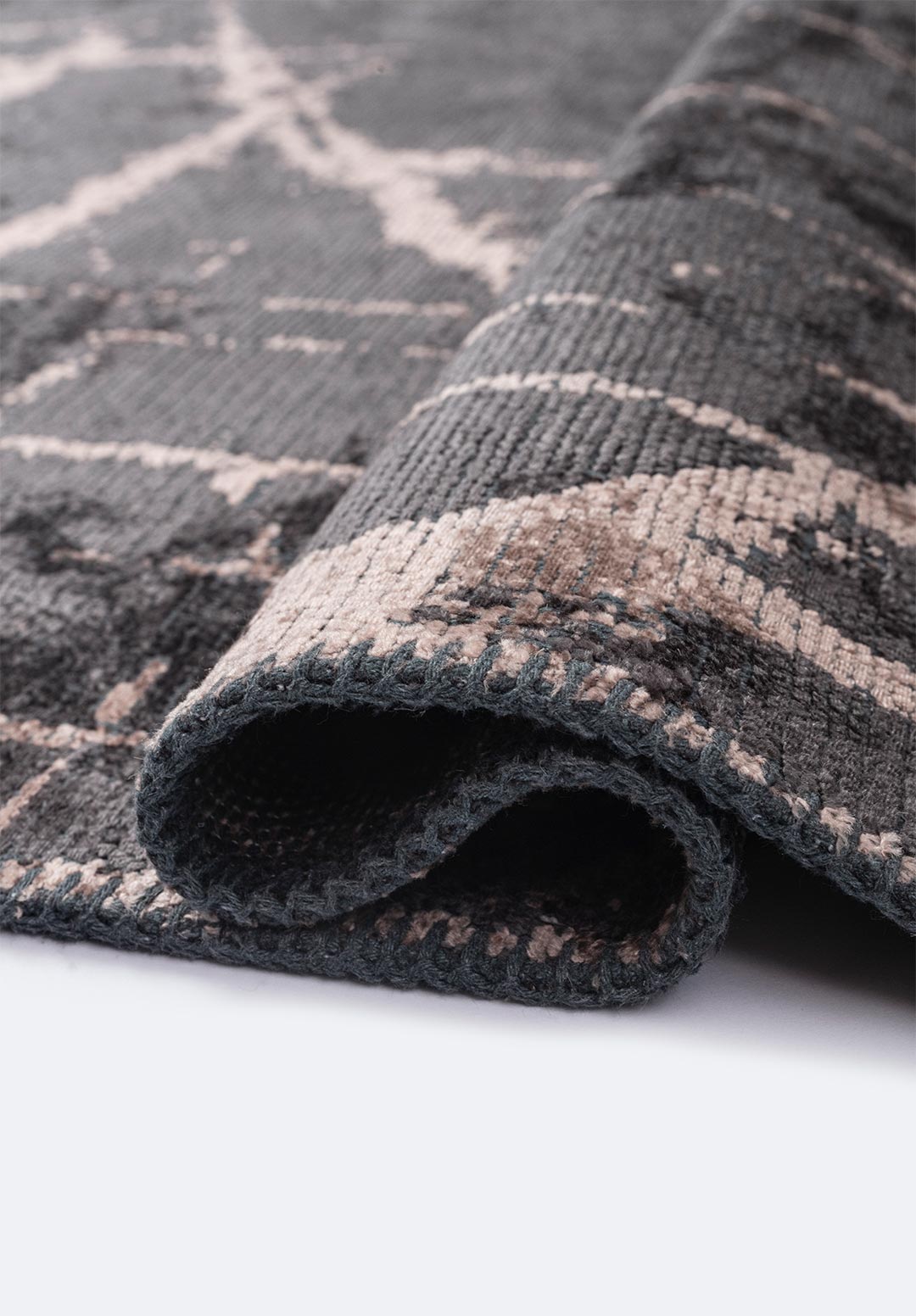 CRACK COPPER - Графитовый Ковер