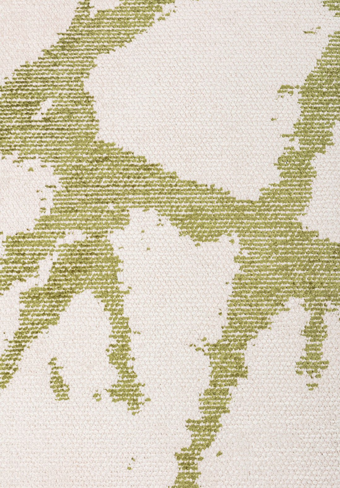 CRACK Зелёный - Экрю Ковер