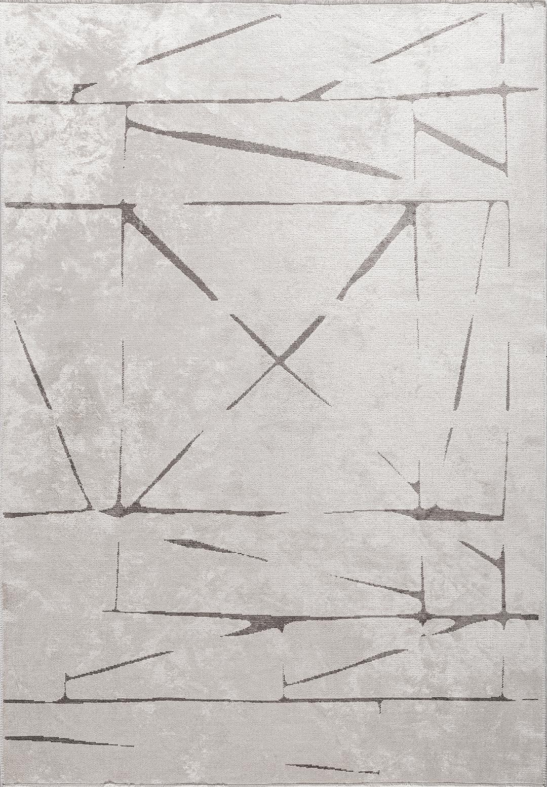 SQUARE Экрю - Тёмный GREY Ковер