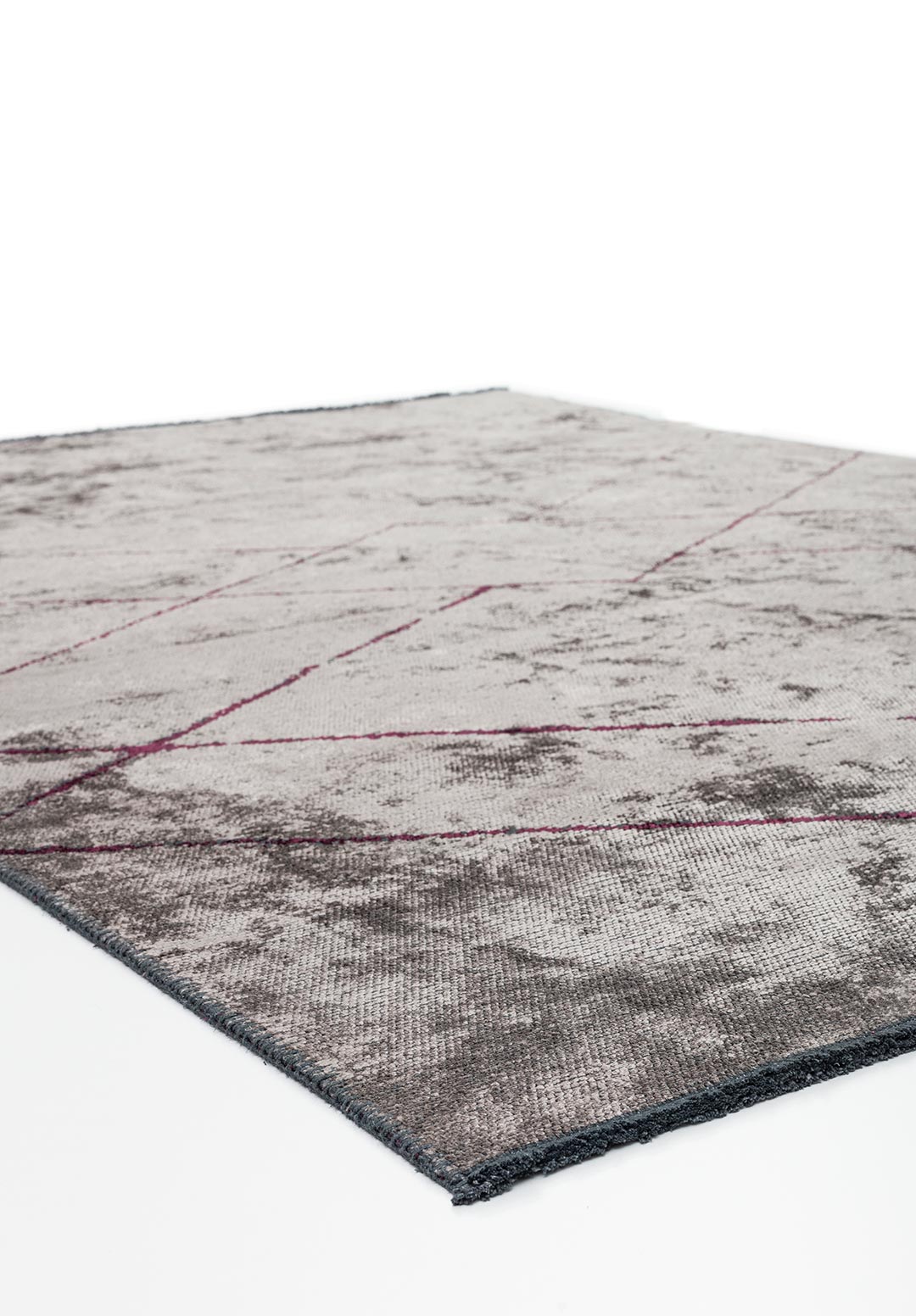 SPIDER Тёмный DAMSON - Тёмный GREY Ковер