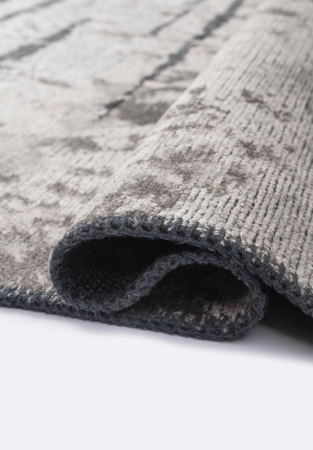 SPLIT Графитовый - Кремовый Ковер