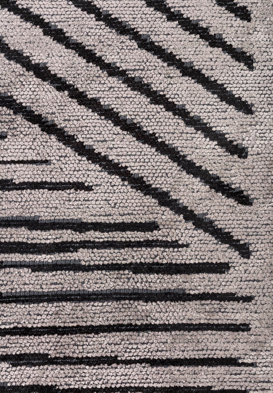 FIELD Чёрный - Светлый GREY Ковер