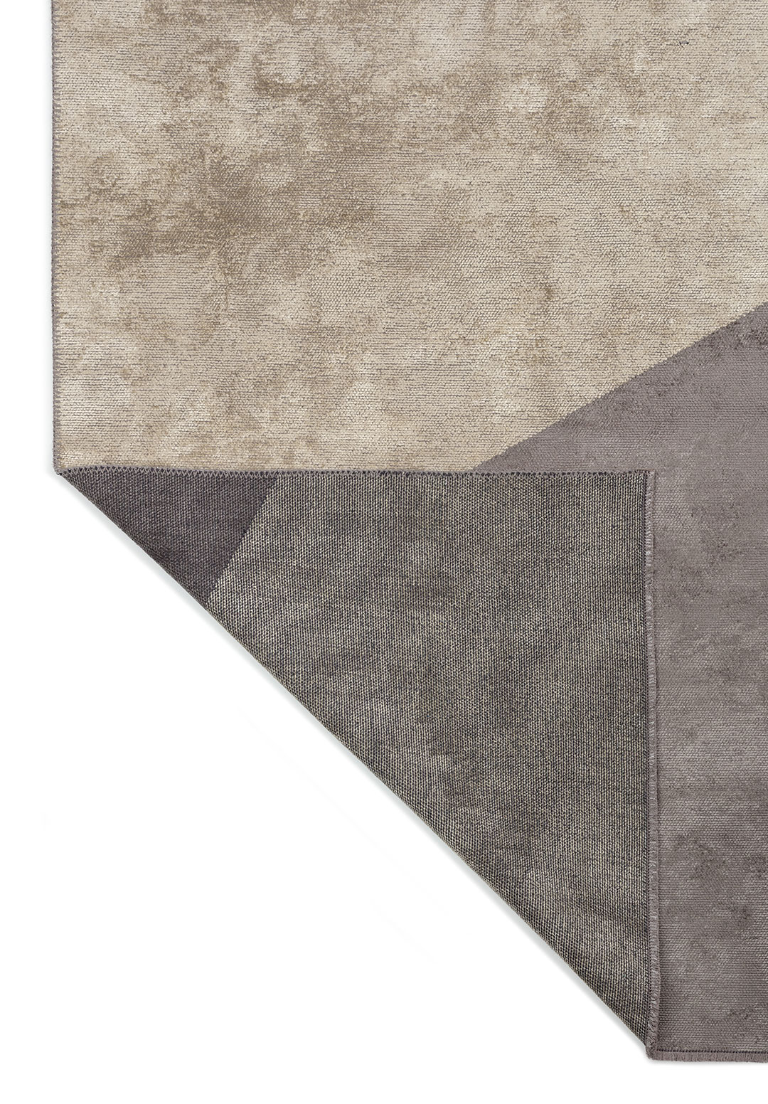 VERTEX DARK GREY - CREAM RUG