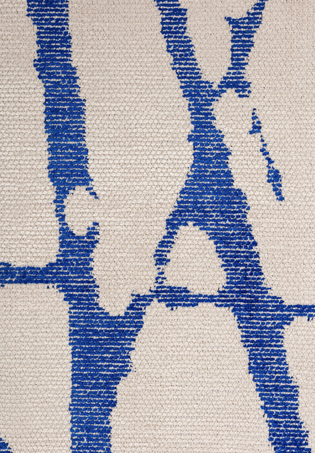 SKETCH SAX BLUE - ECRU RUG