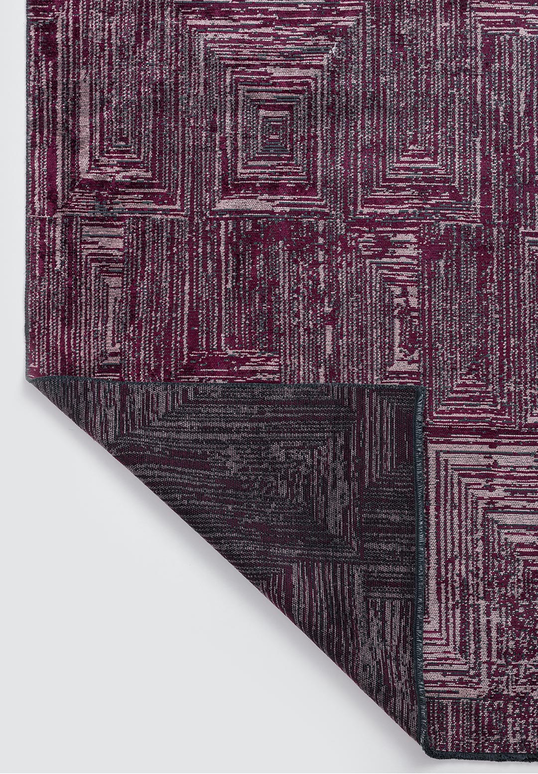 SICILY DARK DAMSON - DAMSON RUG