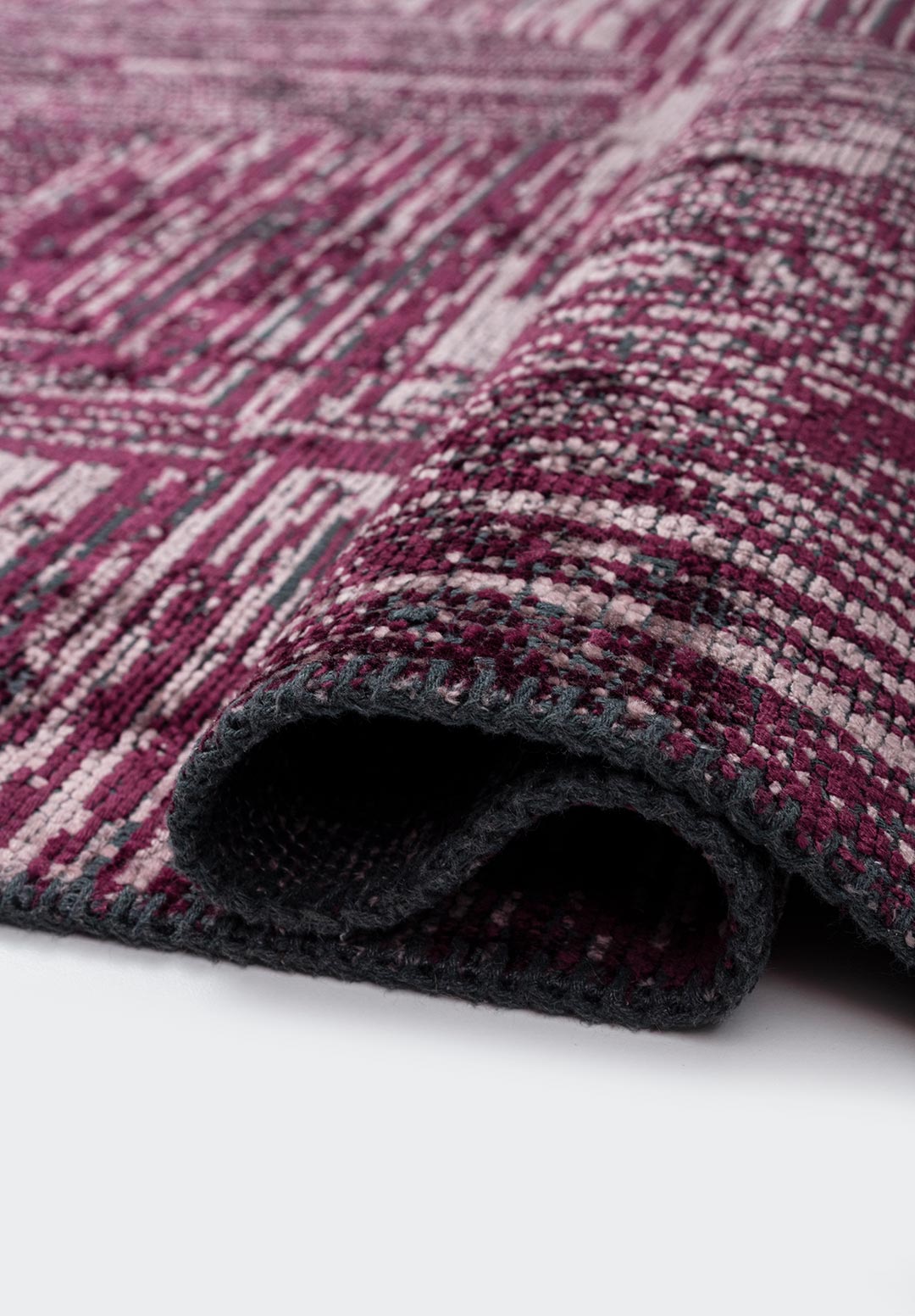 SICILY DARK DAMSON - DAMSON RUG