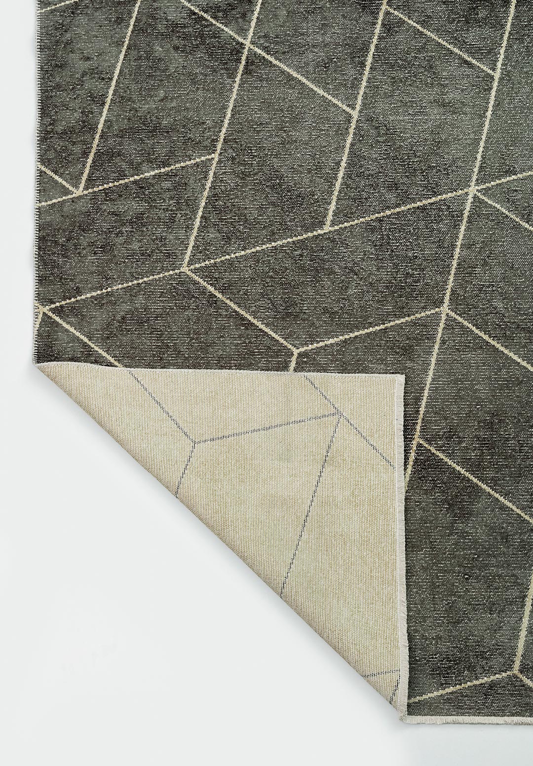 STONE BEIGE - ANTHRACITE RUG