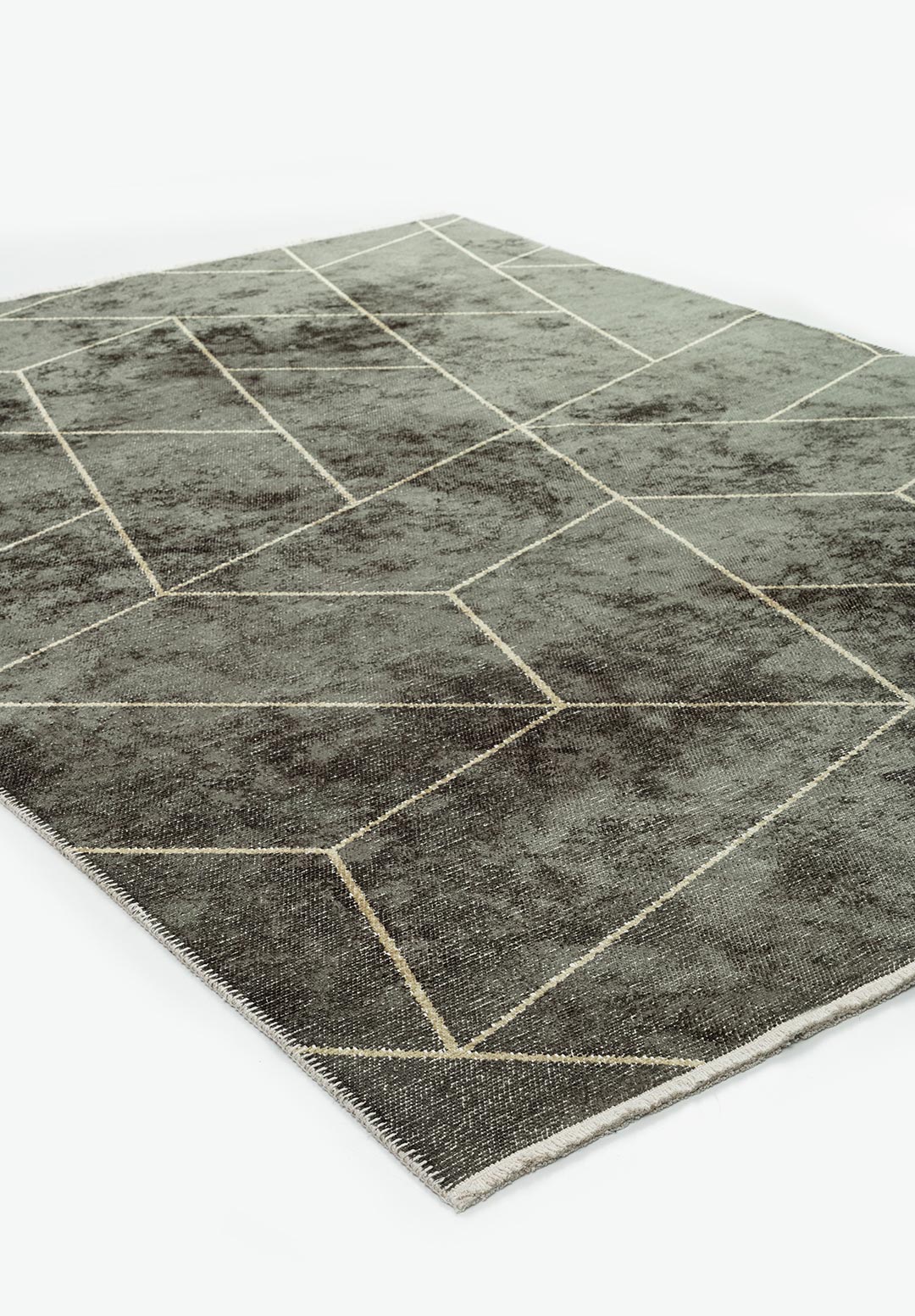 STONE BEIGE - ANTHRACITE RUG