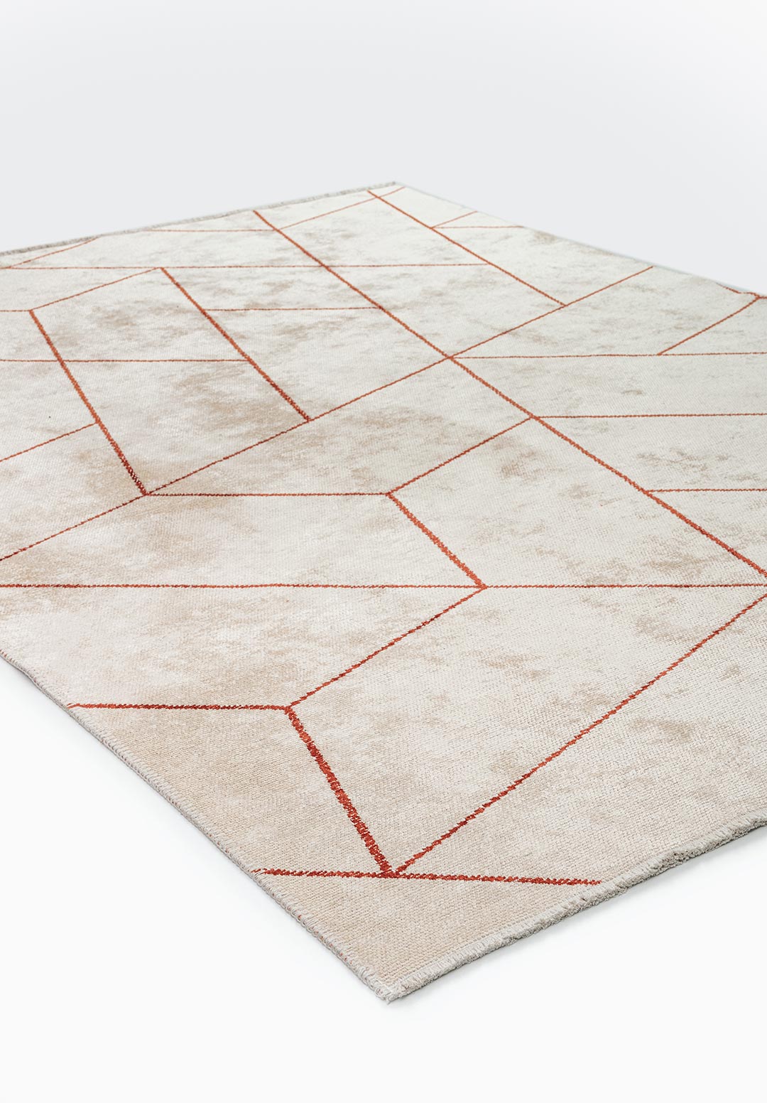 STONE RUST - ECRU RUG