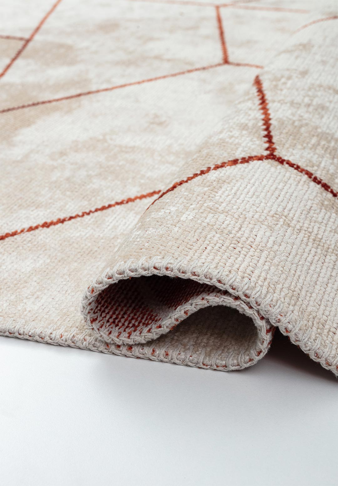 STONE RUST - ECRU RUG