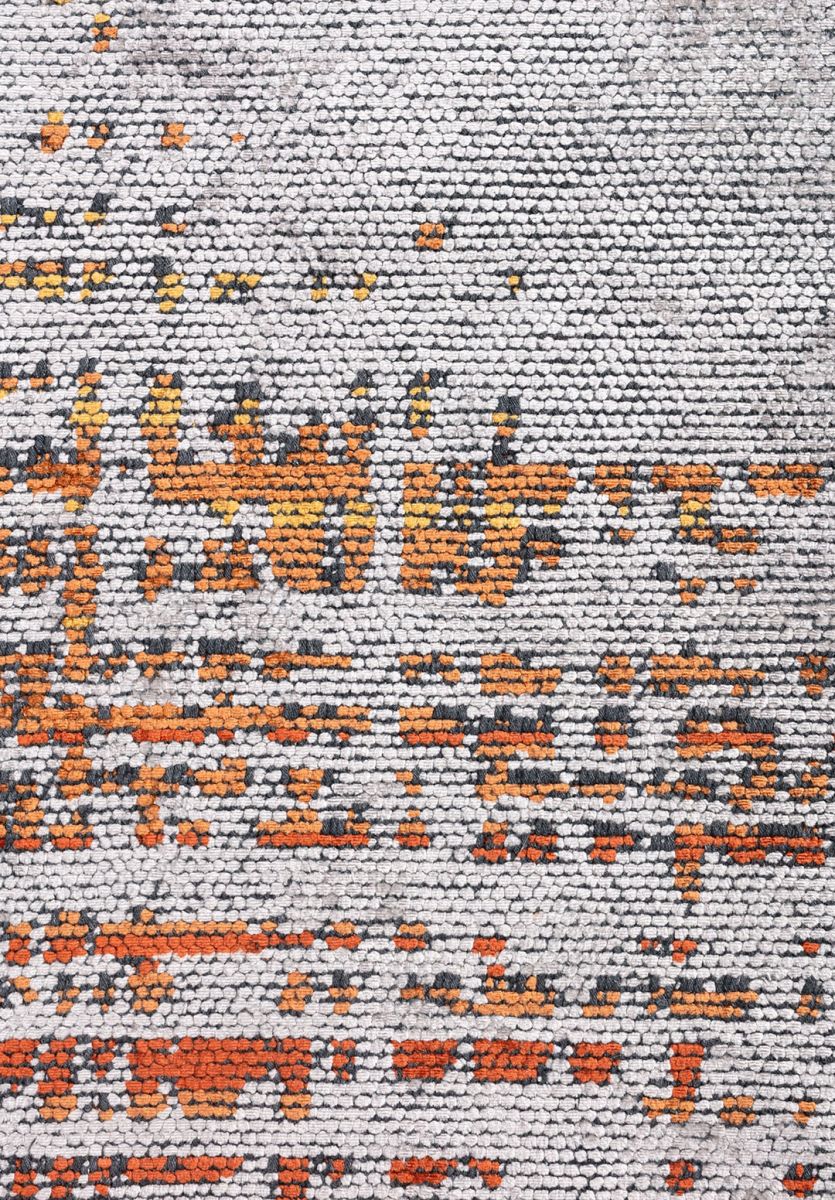 SPACE Светлый GREY - RUST - Терракотовый - Золотой - Горчичный Ковер