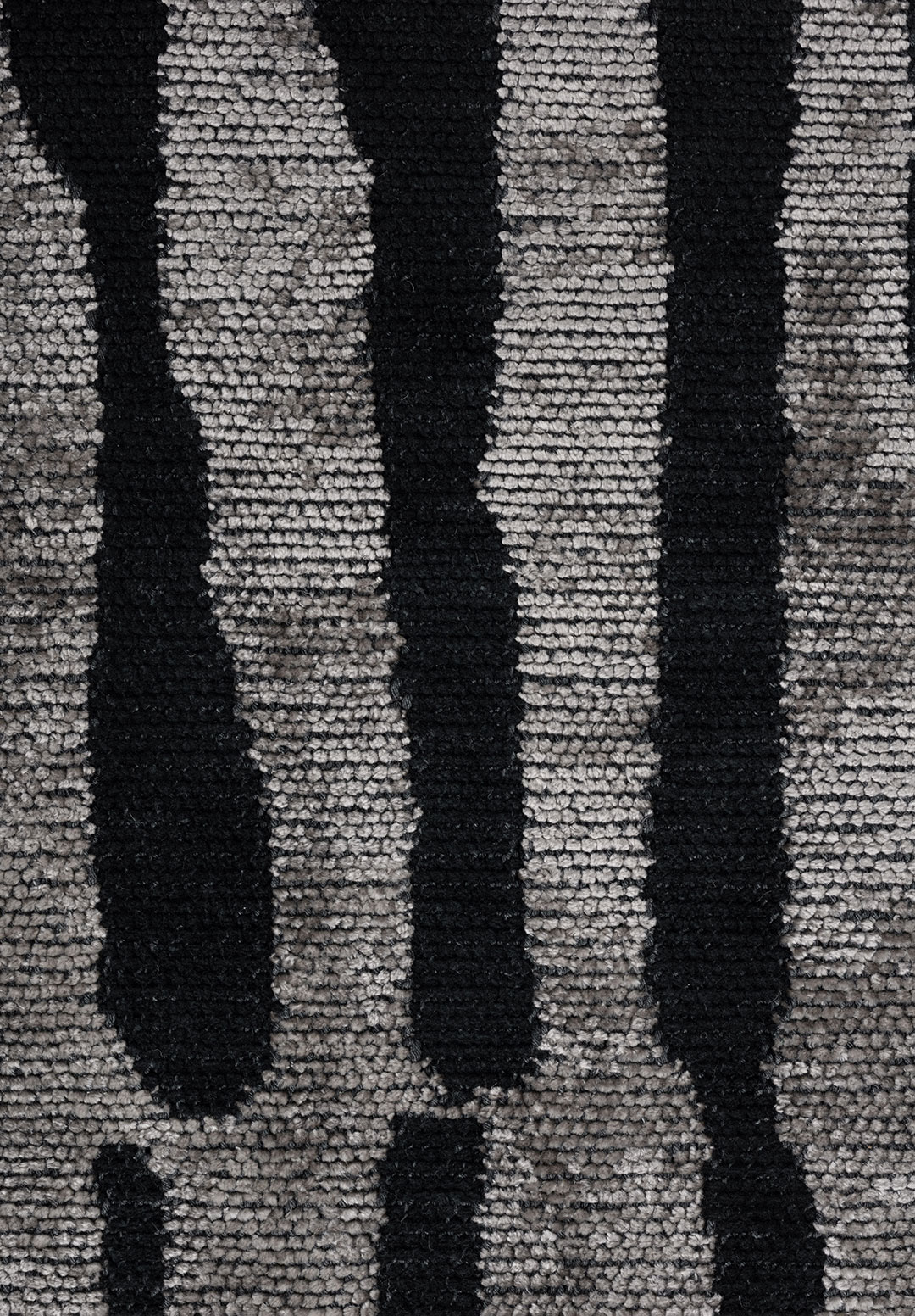 HILL Чёрный - Светлый Кремовый Ковер