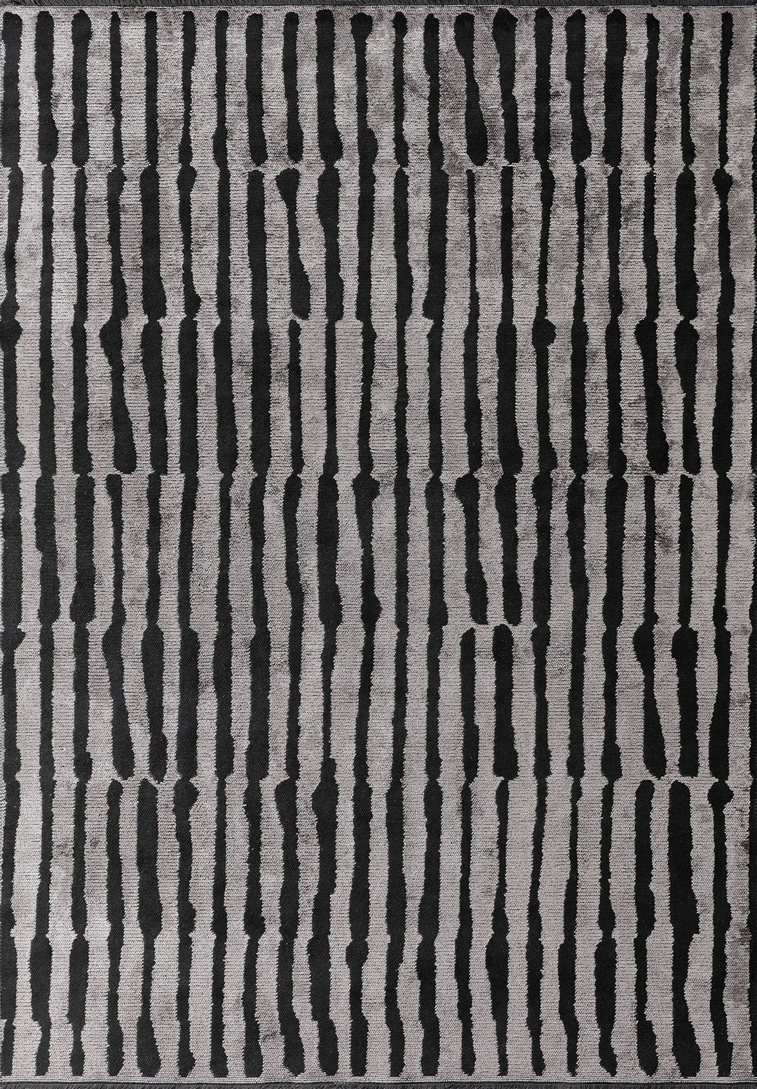 HILL Чёрный - Светлый Кремовый Ковер