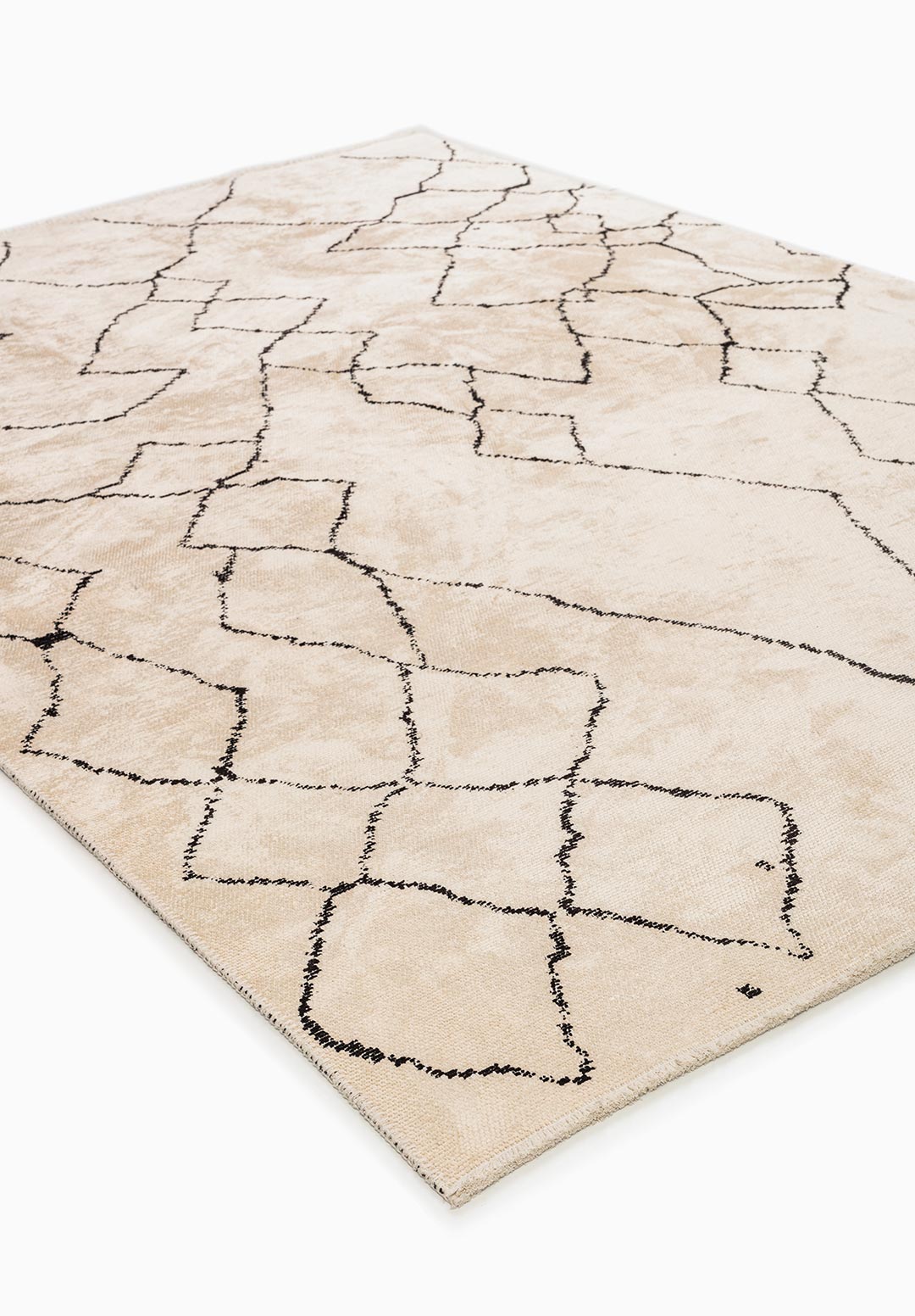 ETHNIC Чёрный - Экрю Ковер