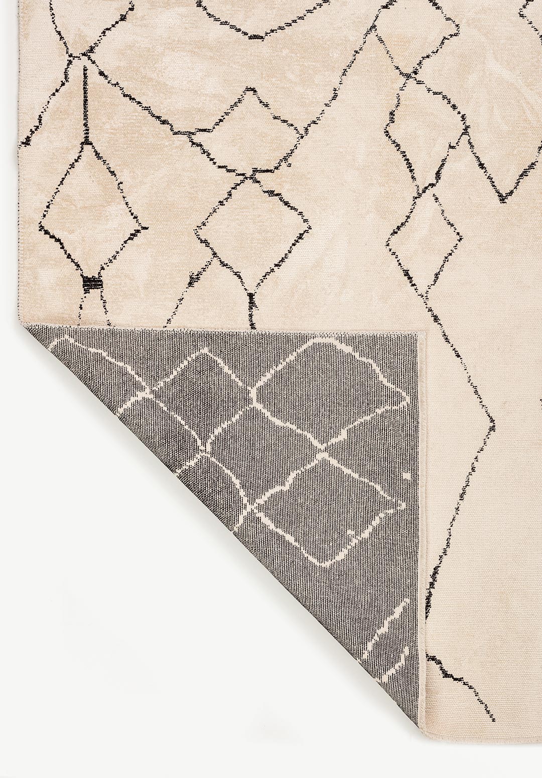 ETHNIC Чёрный - Экрю Ковер