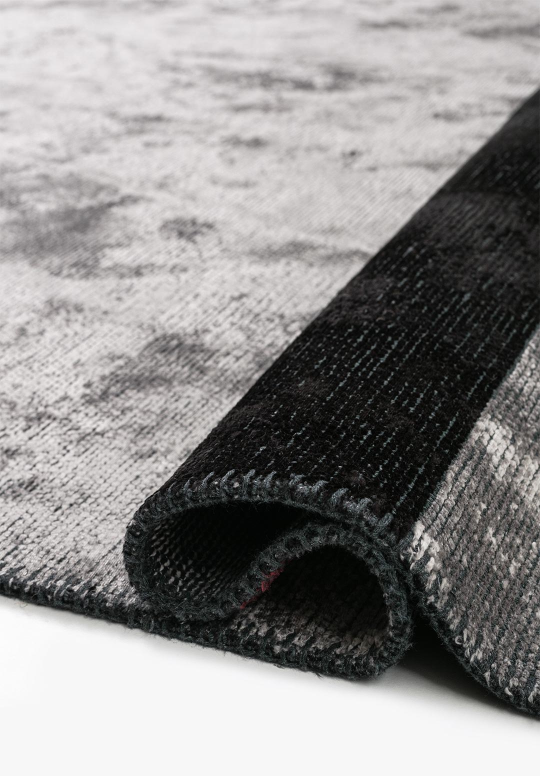 ZONE Чёрный - Красный - Светлый GREY Ковер