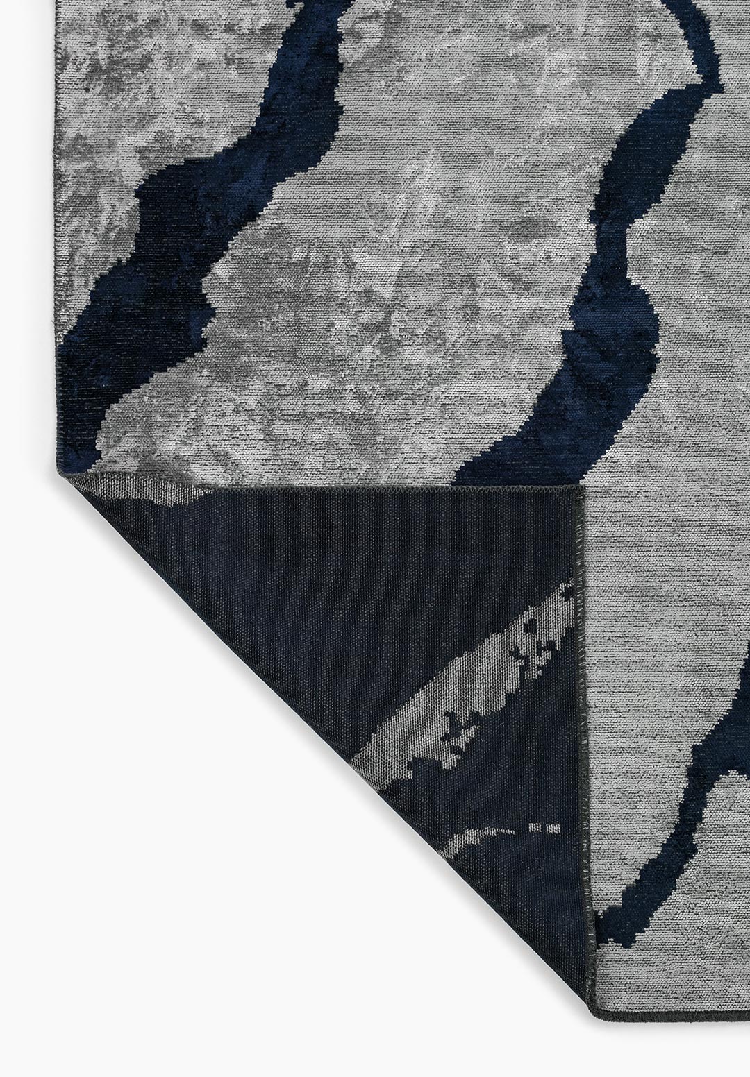 AURA Тёмный Тёмно - синий - ICE Синий Ковер