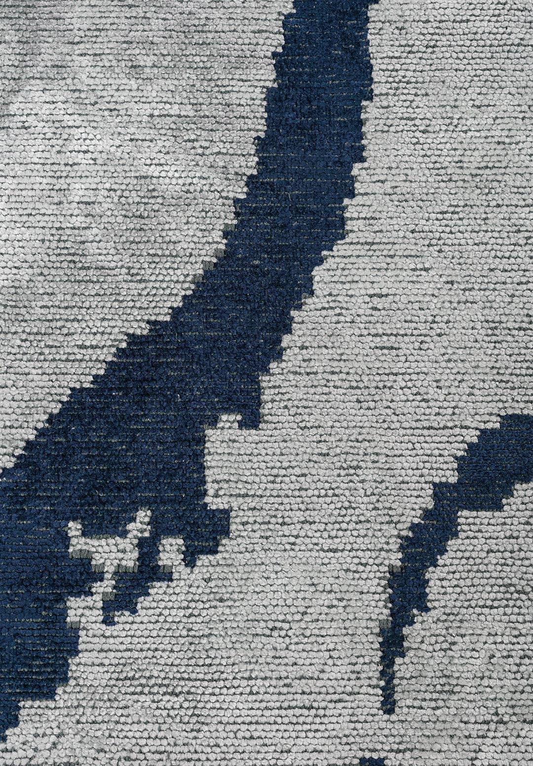 AURA Тёмный Тёмно - синий - ICE Синий Ковер