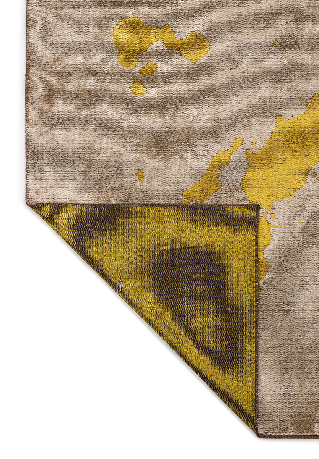 SPILL Жёлтый - Светлый GREY Ковер