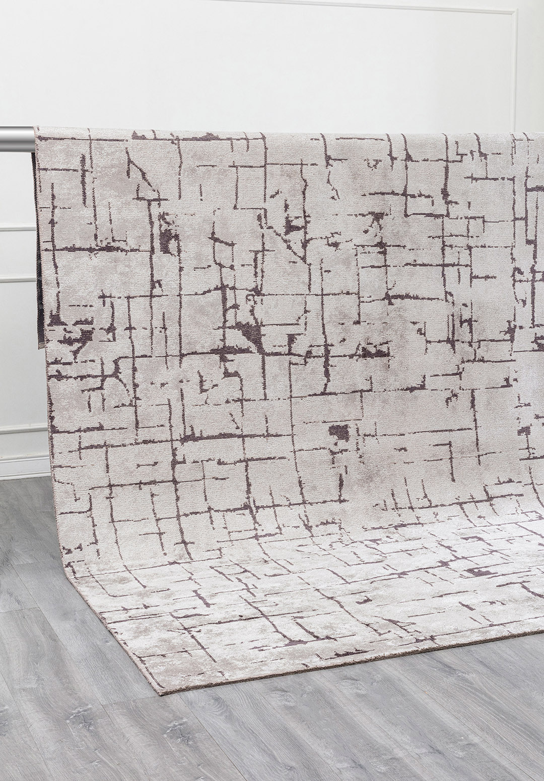 GALAXY CHARCOAL - LIGHT GREY RUG