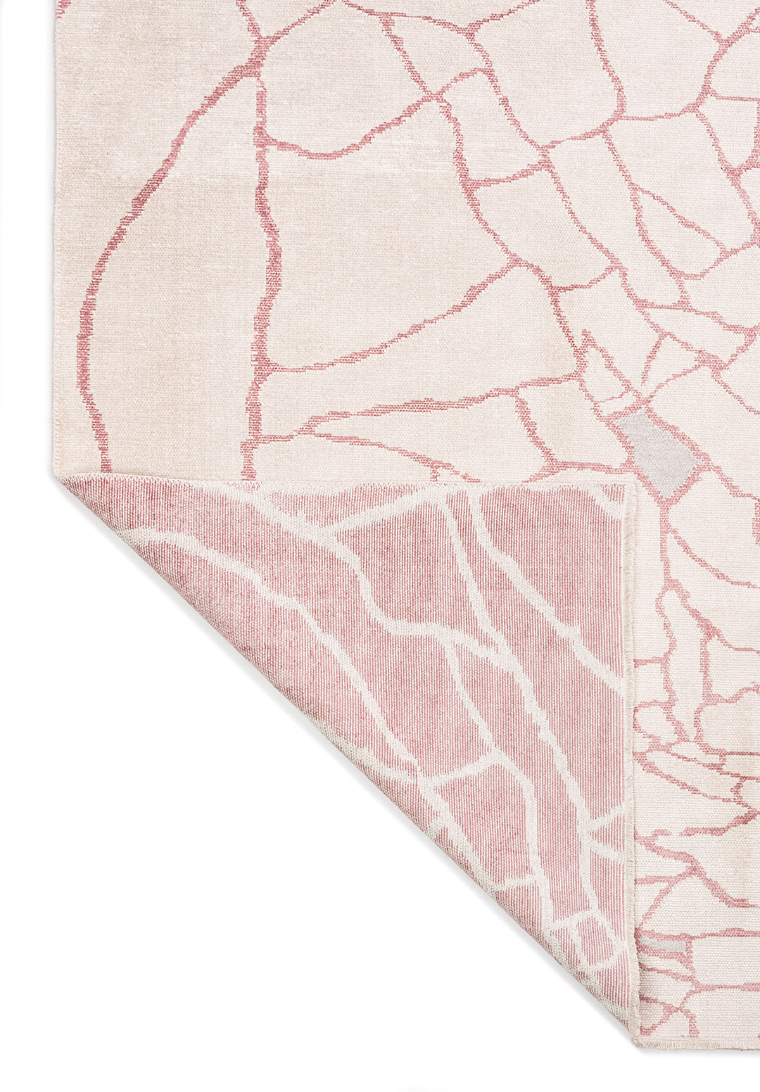 DRY DAMSON - LIGHT GREY - ECRU RUG