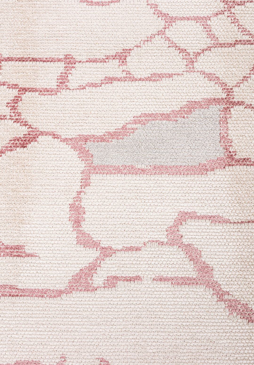 DRY DAMSON - LIGHT GREY - ECRU RUG