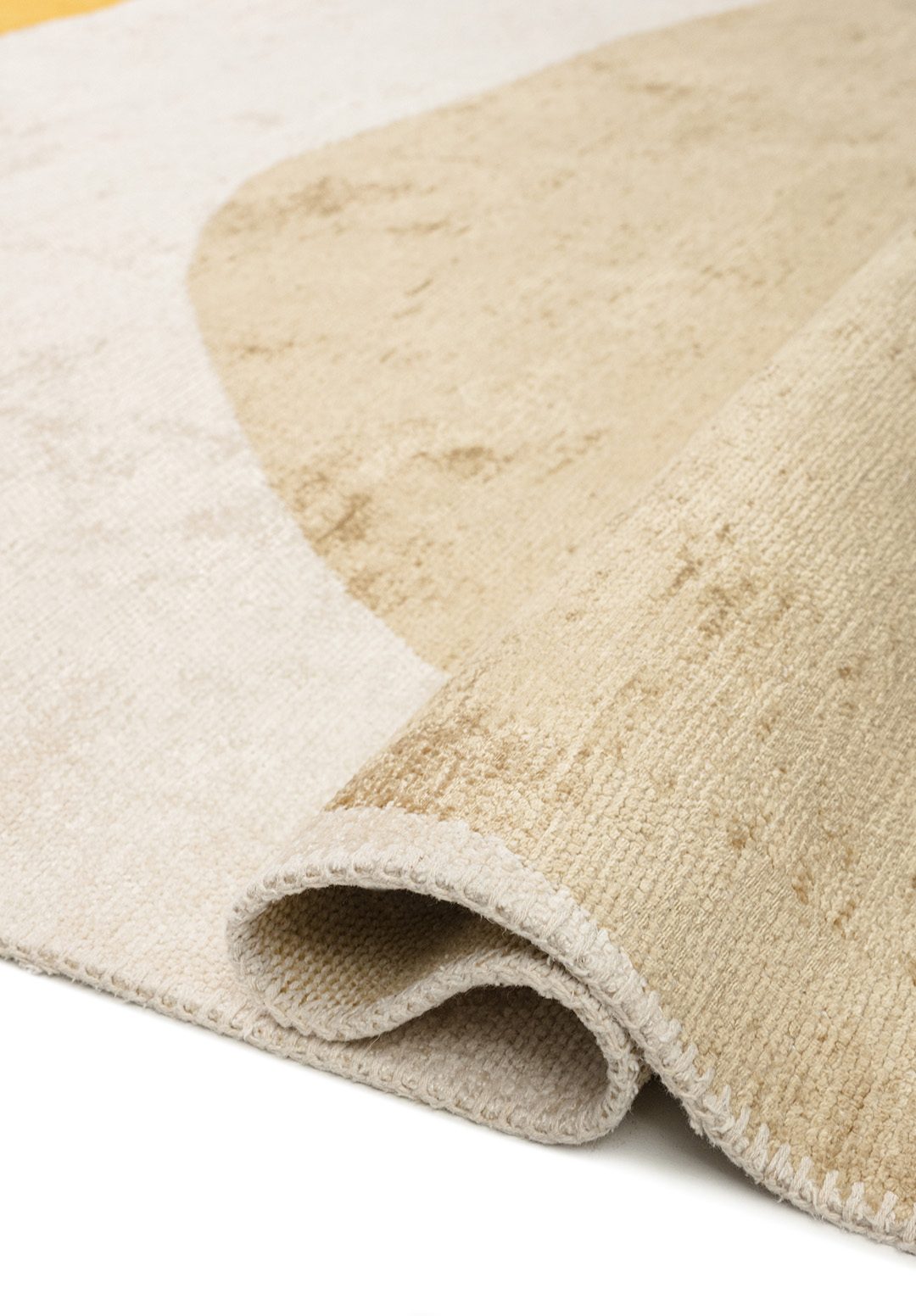 LAND Золотой - Бежевый - Экрю Ковер