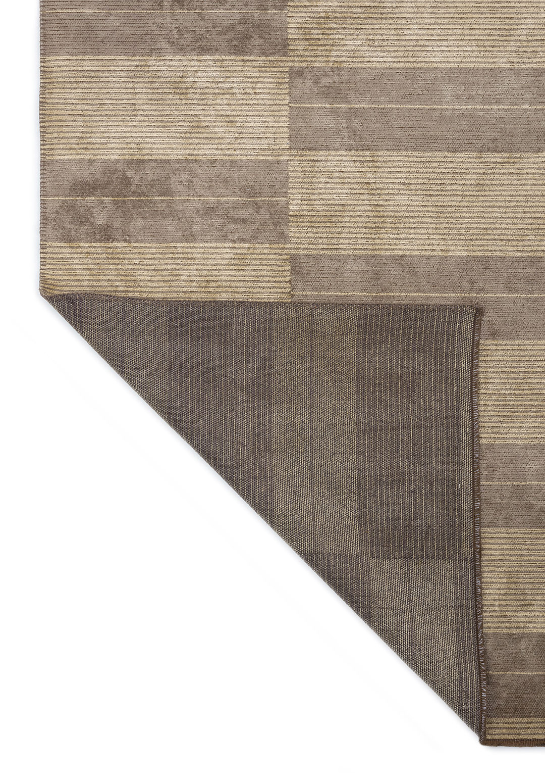 GLITCH Тёмный GREY - Кремовый Ковер