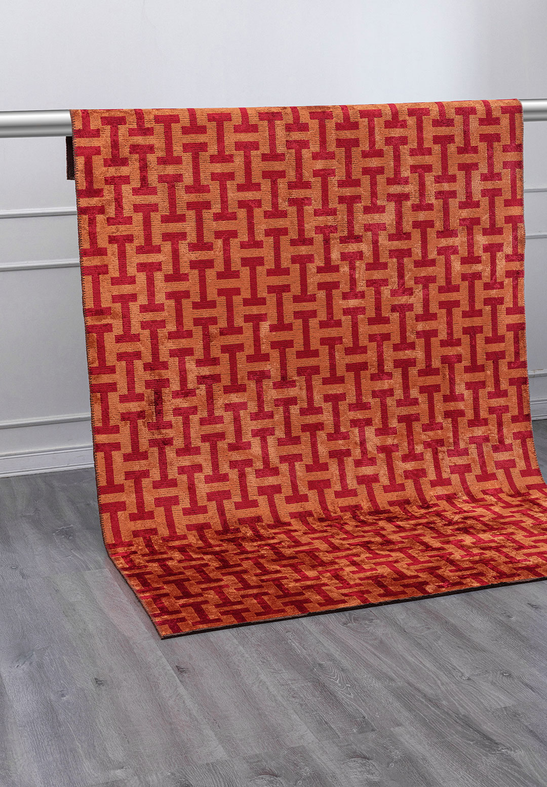 TIFFANY Терракотовый - Красный Ковер