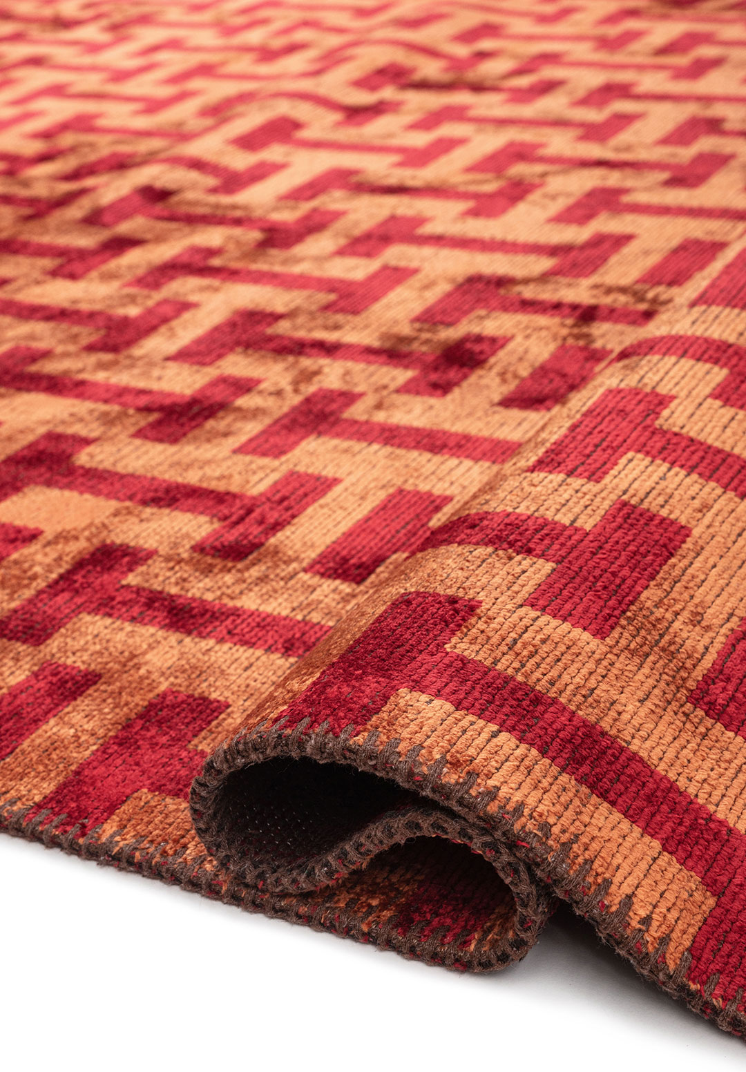 TIFFANY Терракотовый - Красный Ковер