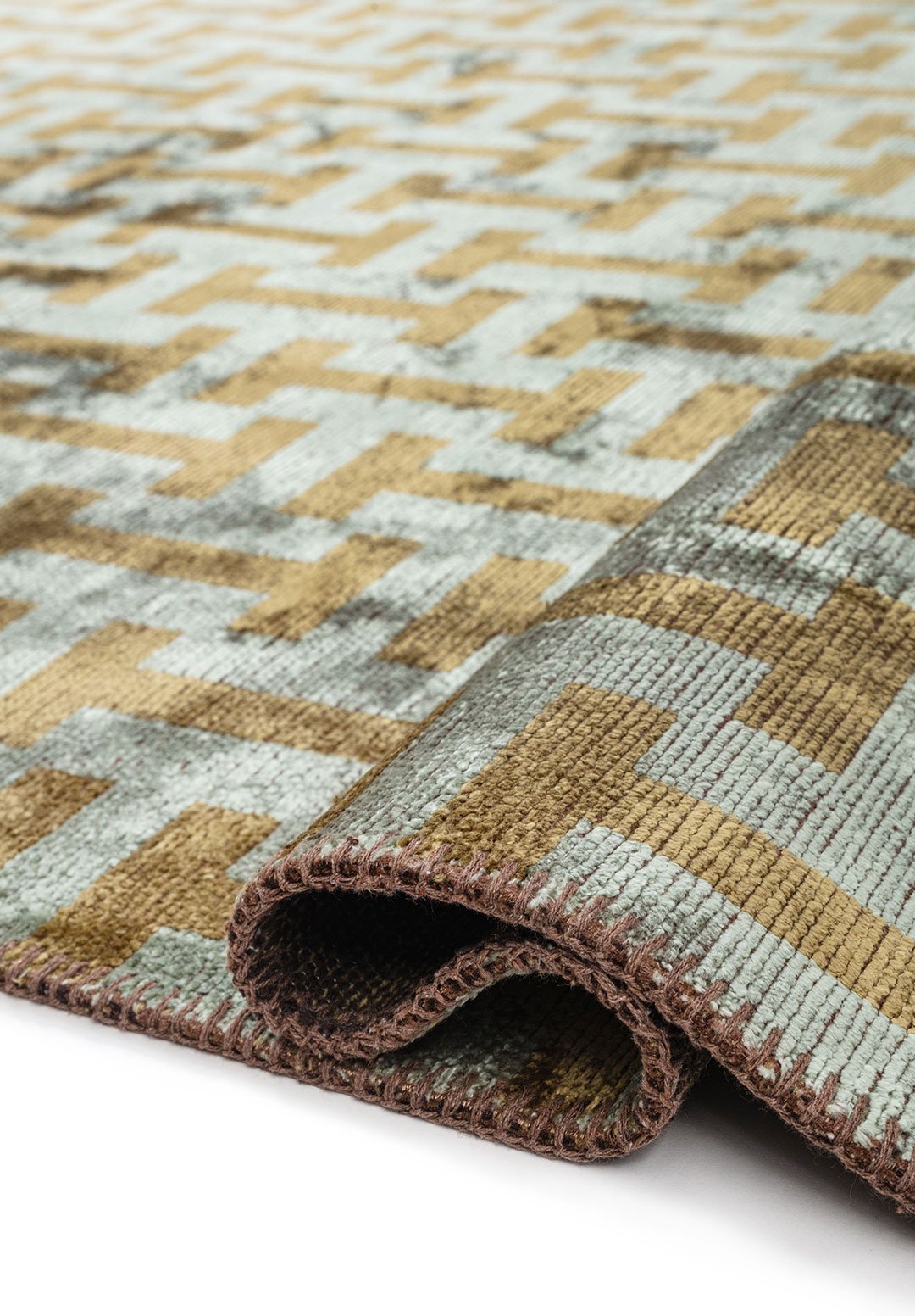 TIFFANY RIVER Зелёный - Зелёный Ковер