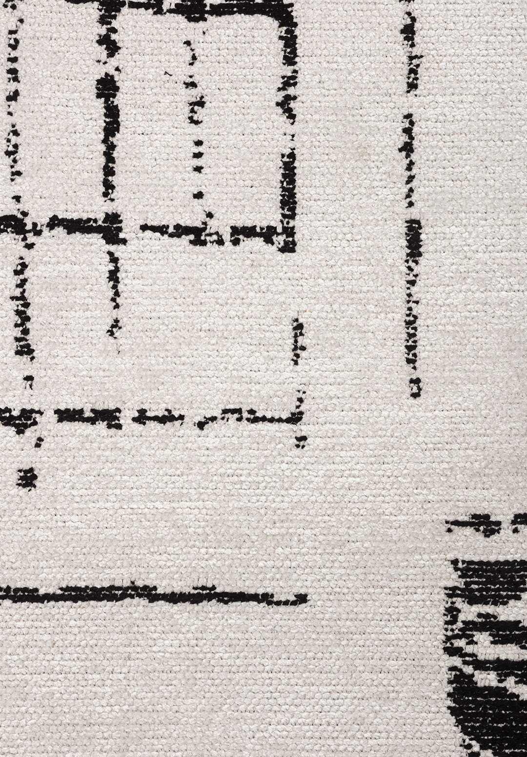 PERSPECTIVE Чёрный - Экрю Ковер