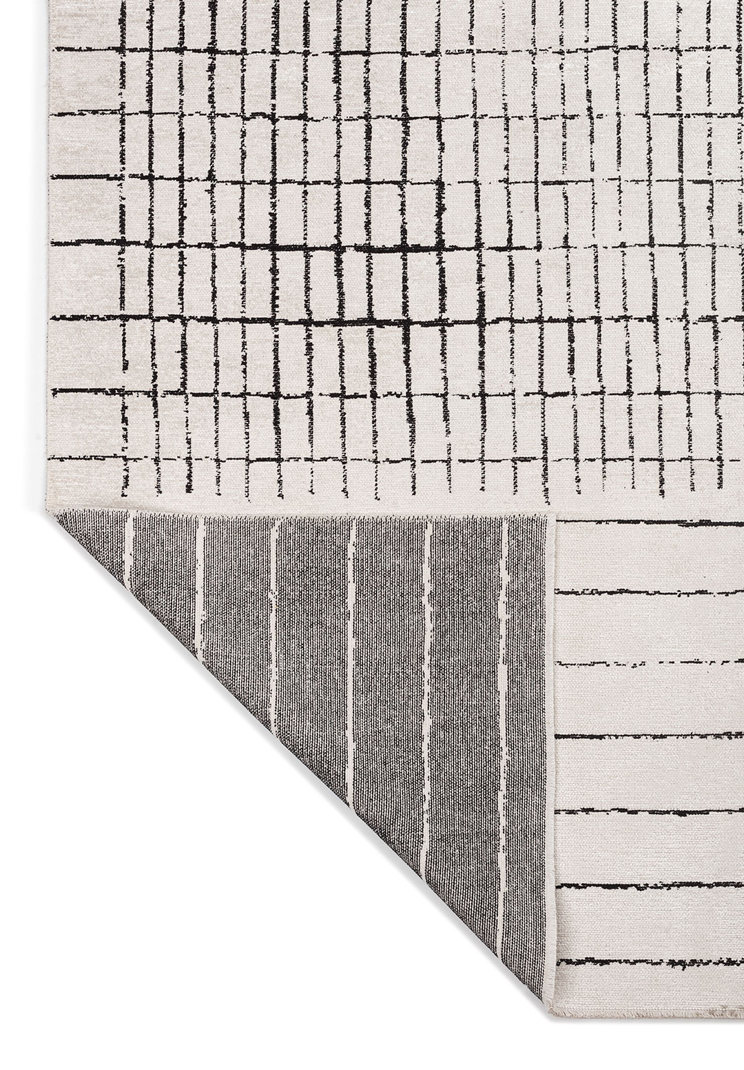 PERSPECTIVE Чёрный - Экрю Ковер