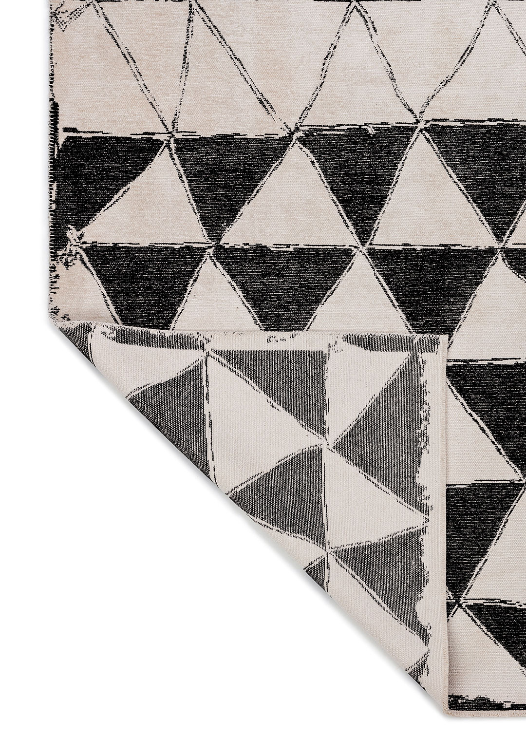 SIERRA BLACK - ECRU RUG