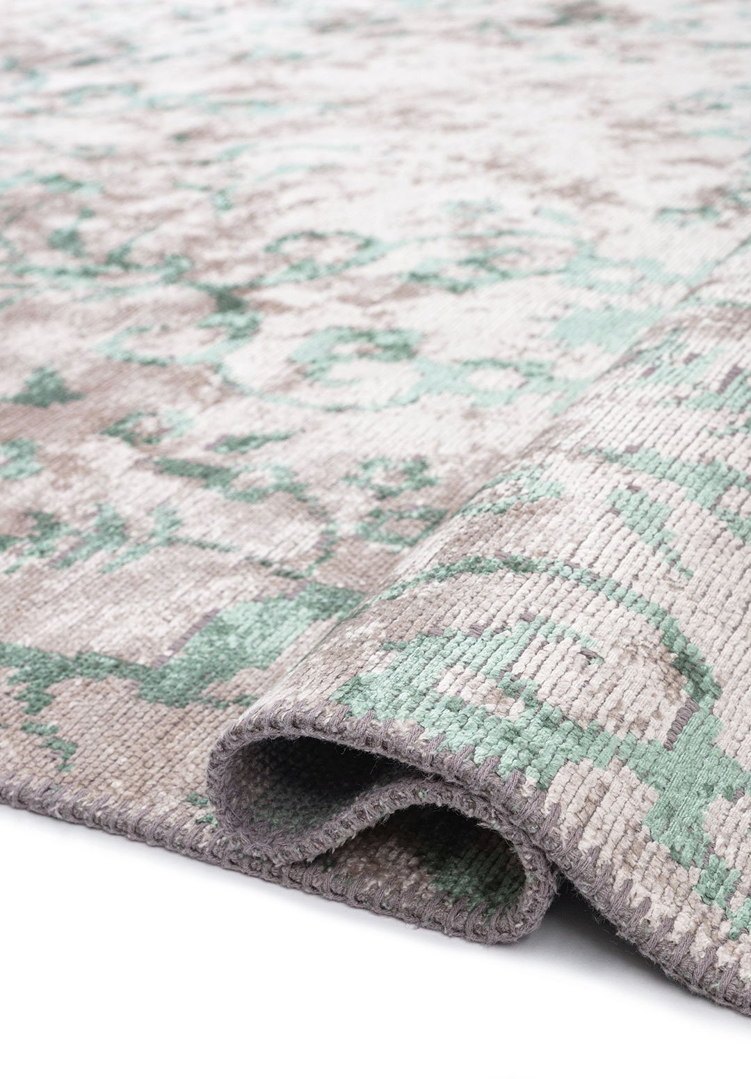 REGAL RIVER GREEN - BONE RUG