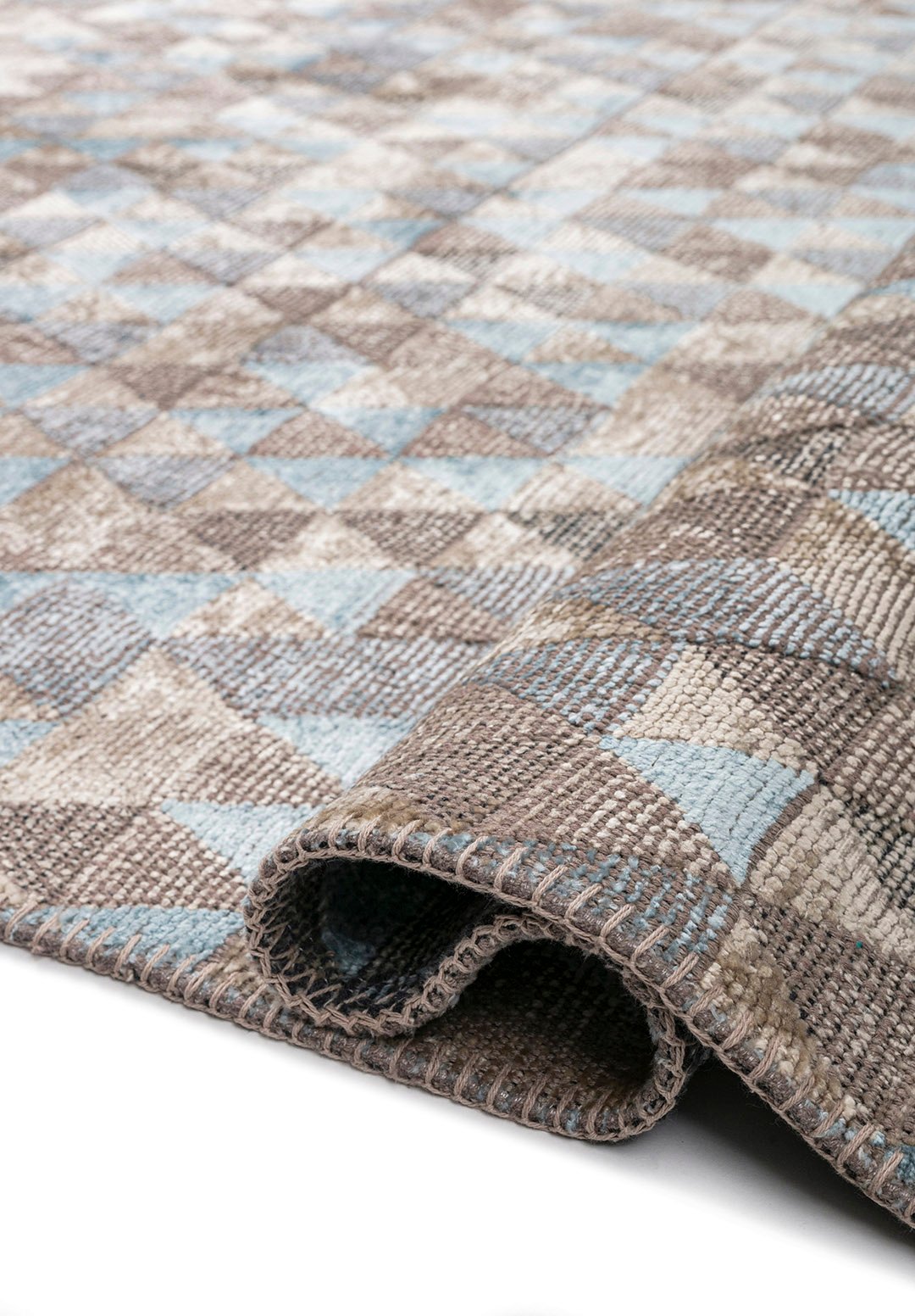 HARVEST ICE Синий - Кремовый Ковер