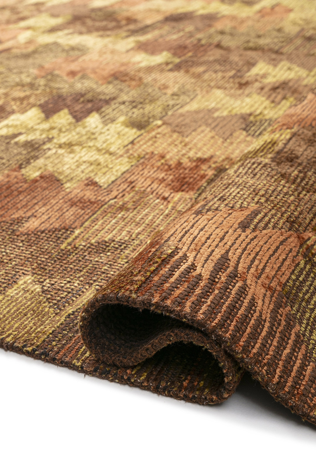 CLAN Какао - Жёлтый - Терракотовый Ковер