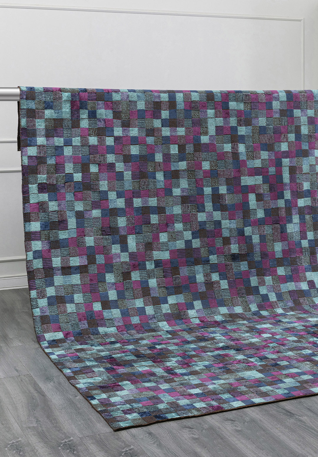 DESERT Фиолетовый - Тёмно - синий Синий - Бирюзовый Ковер