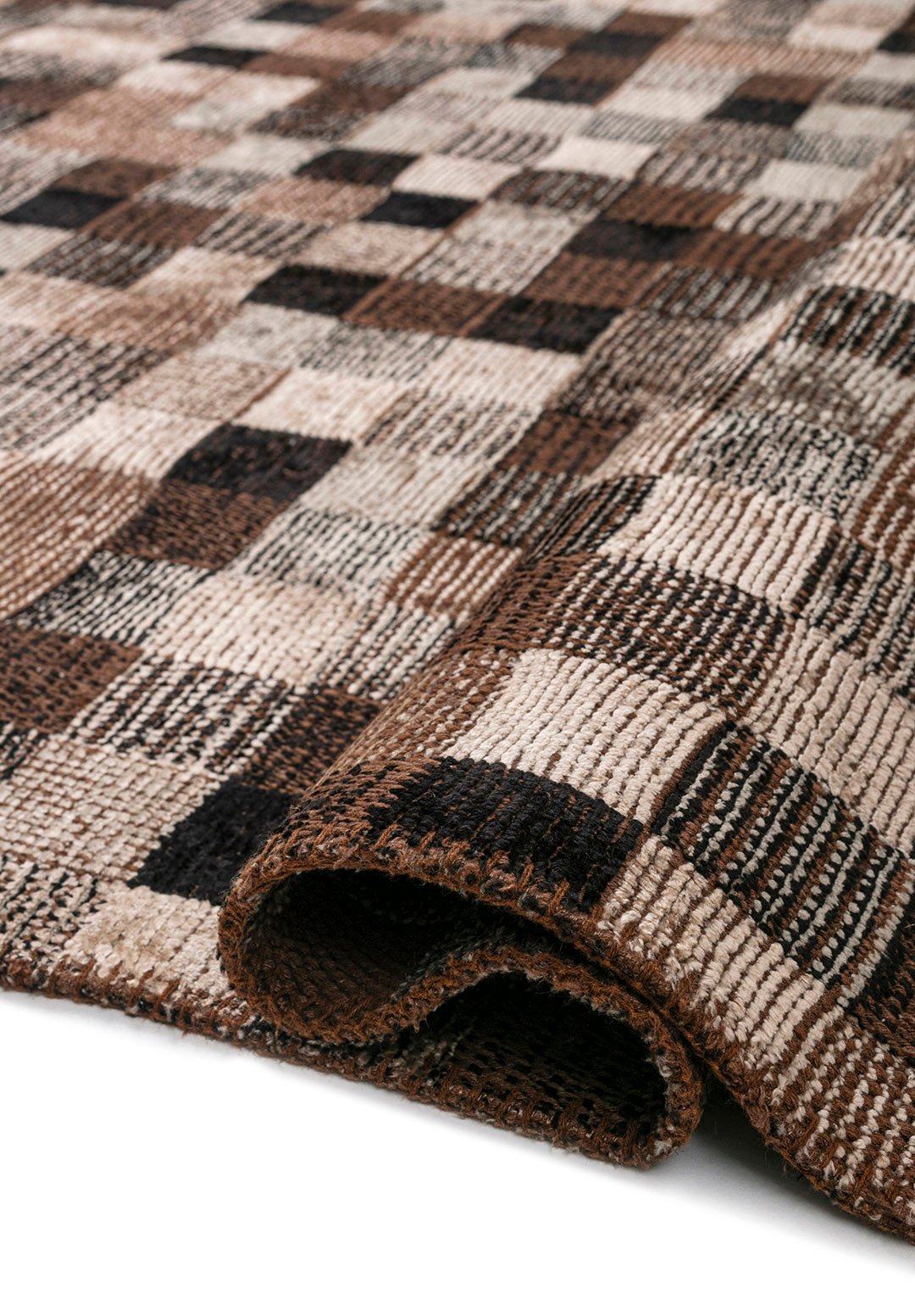 DESERT GREY - Чёрный - Светлый Кремовый Ковер