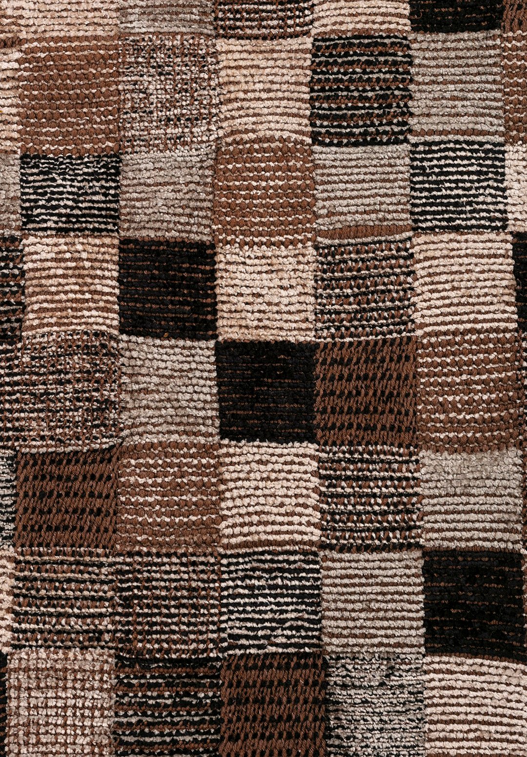 DESERT GREY - Чёрный - Светлый Кремовый Ковер