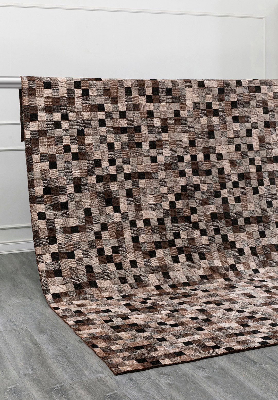 DESERT GREY - Чёрный - Светлый Кремовый Ковер