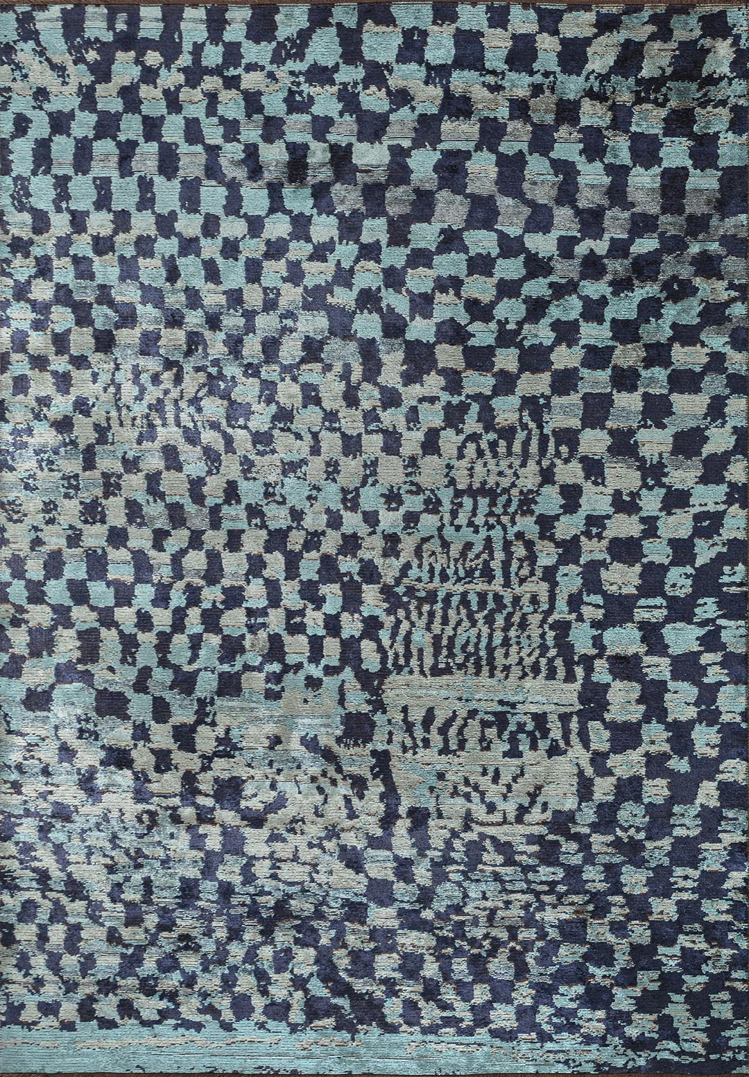 SAHARA TURQUOISE - DARK NAVY - RIVER GREEN RUG