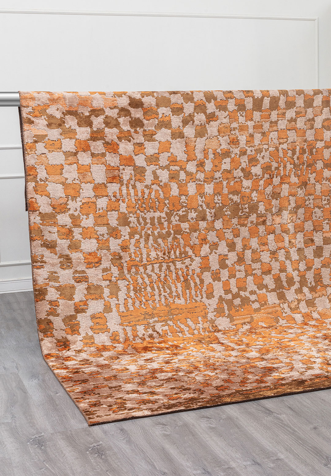 SAHARA Какао - Светлый Кремовый - Терракотовый Ковер