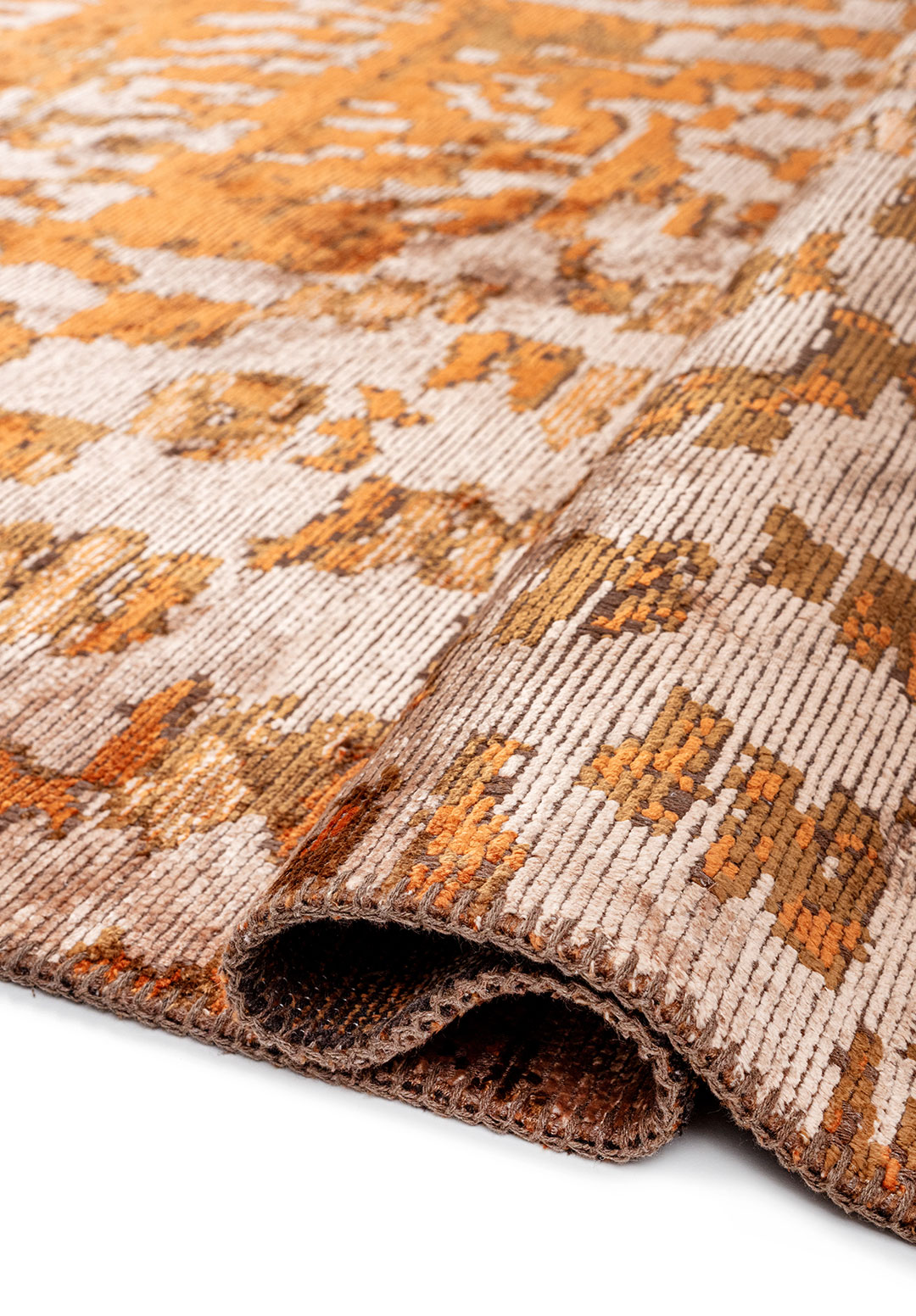 SAHARA Какао - Светлый Кремовый - Терракотовый Ковер