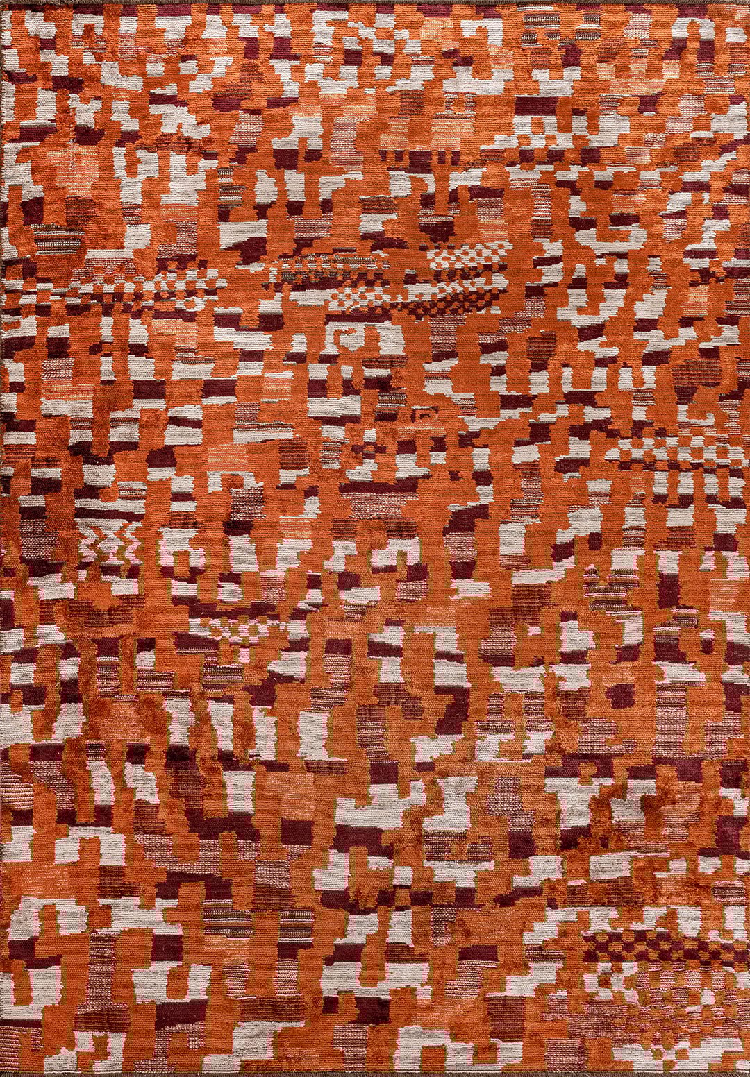 NOMAD RUST - CHERRY - Слоновая кость Ковер