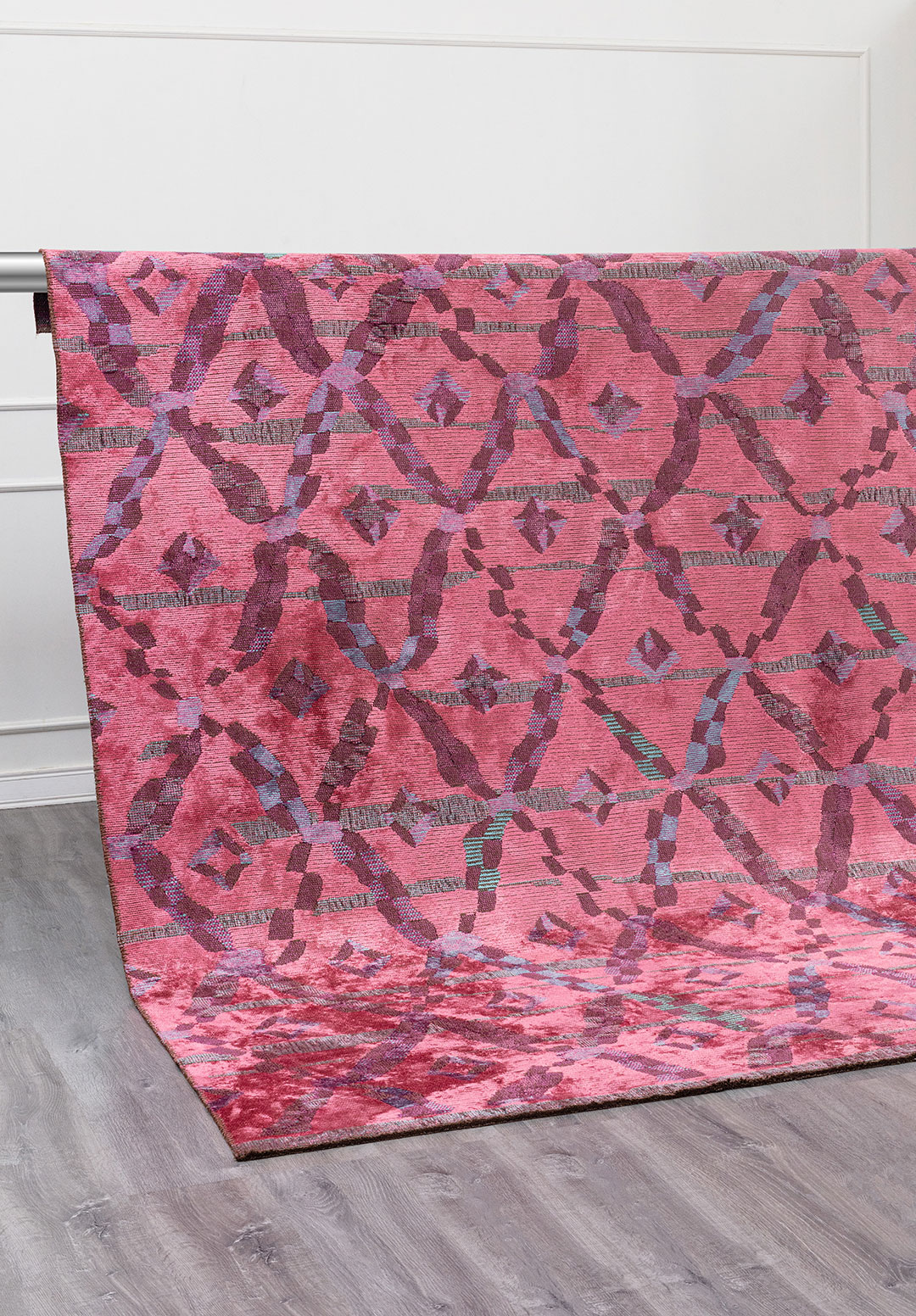 JASMINE Фиолетовый - Розовый - Бирюзовый Ковер