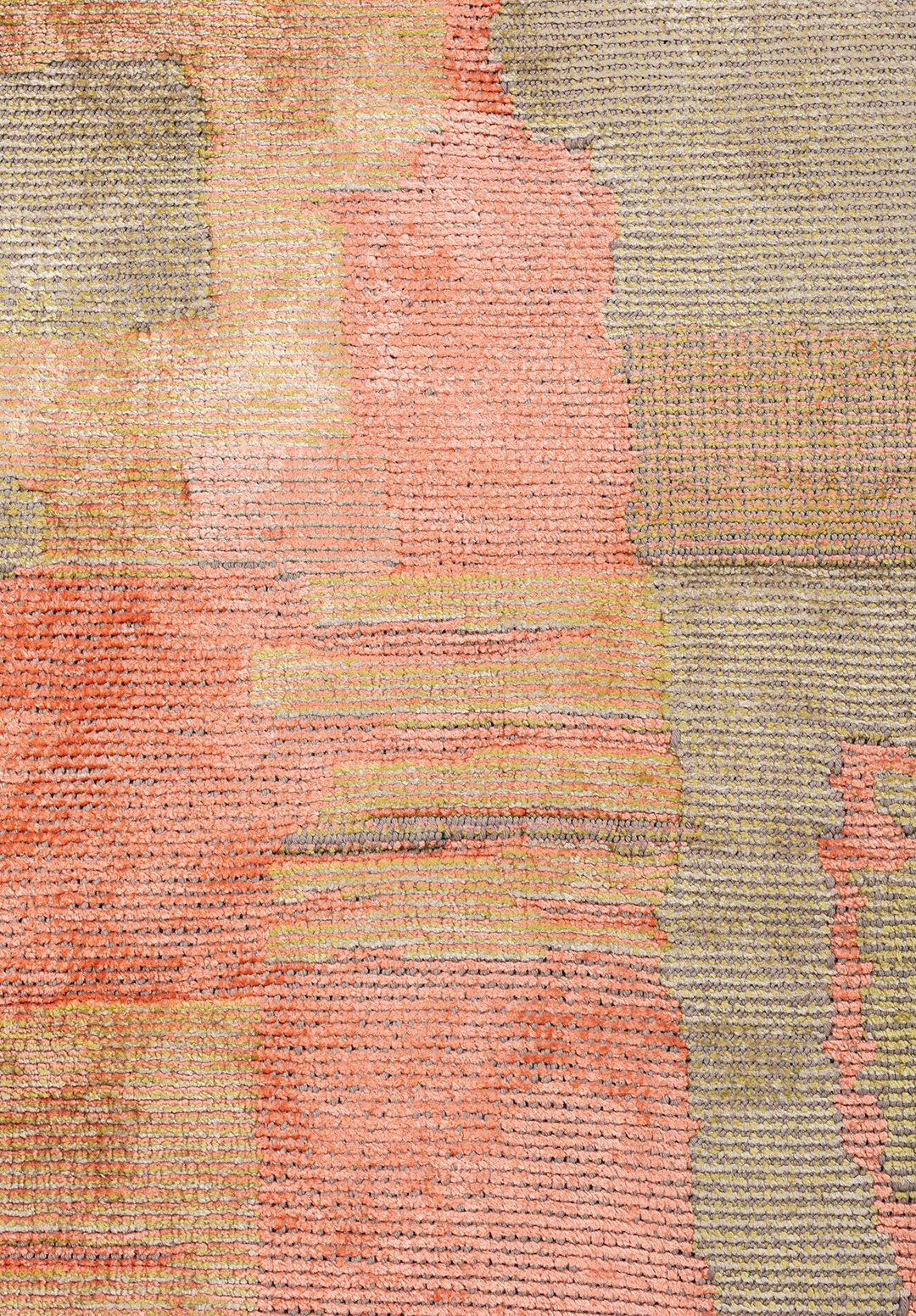 FOSSIL Светлый Коралловый - OLIVE Зелёный - Бежевый Ковер