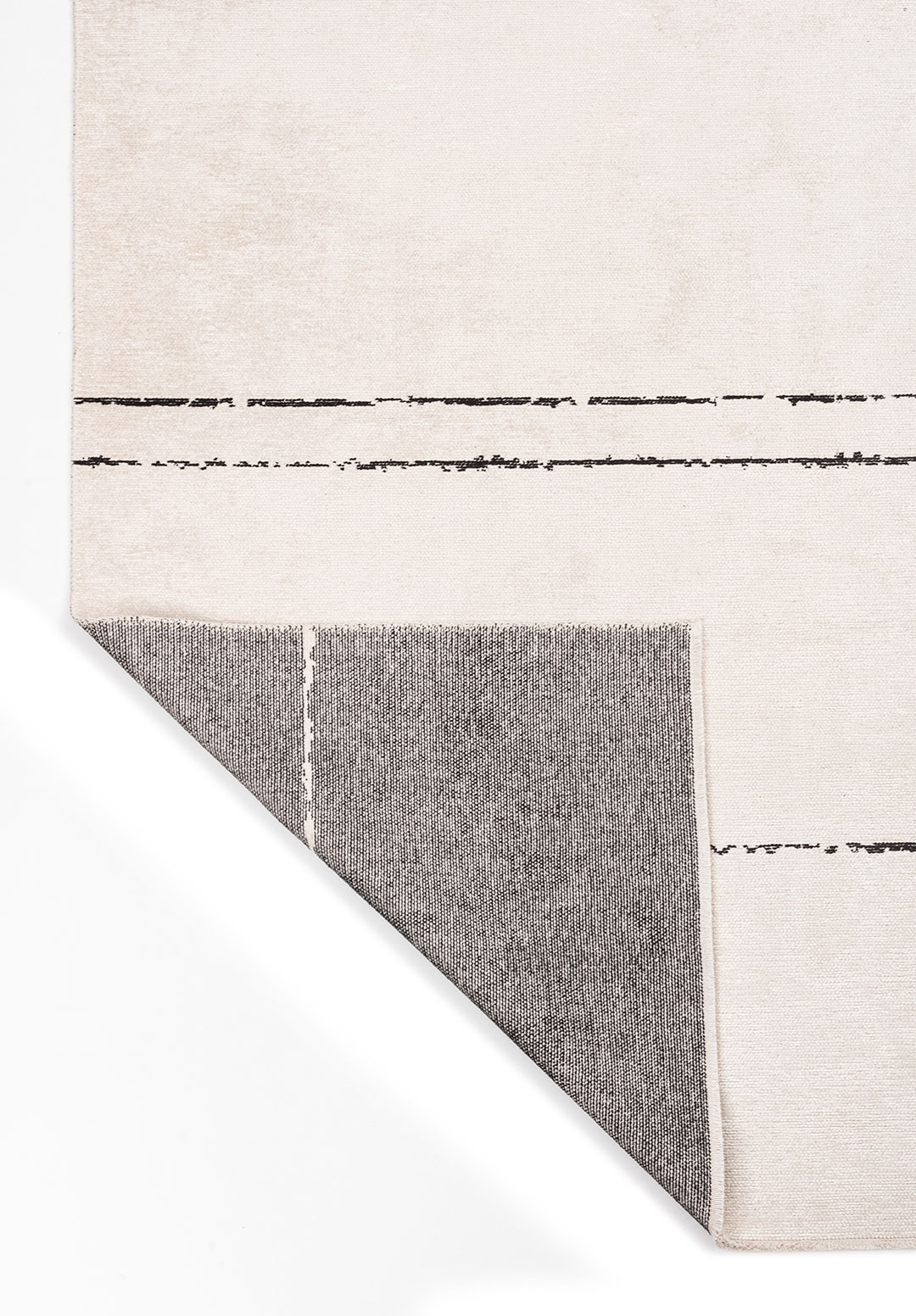 TRAIL Чёрный - Экрю Ковер