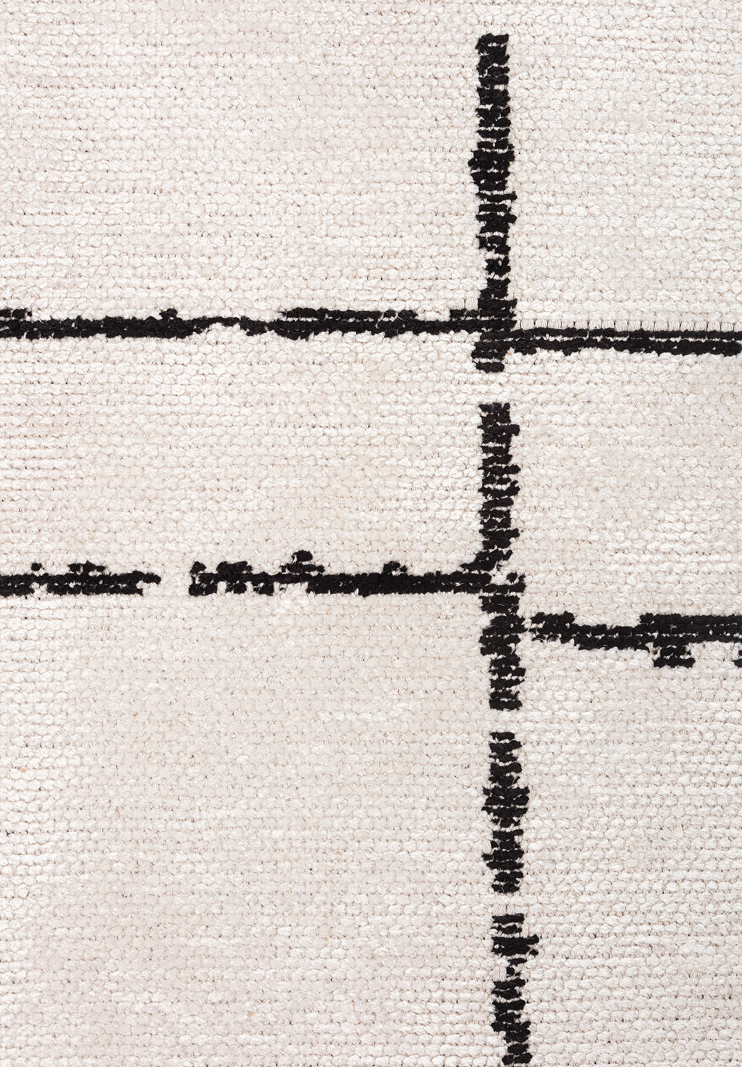 TRAIL Чёрный - Экрю Ковер