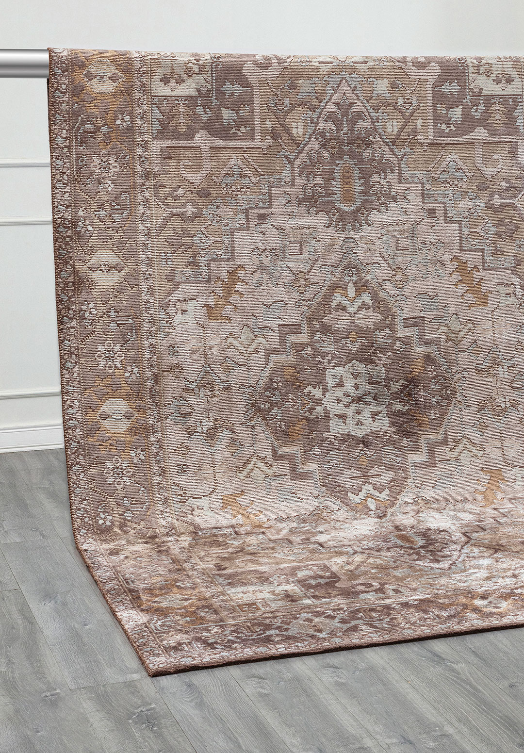 CITADEL Тёмный GREY - Слоновая кость - ICE Синий - Бежевый - Тёмный Бежевый Ковер